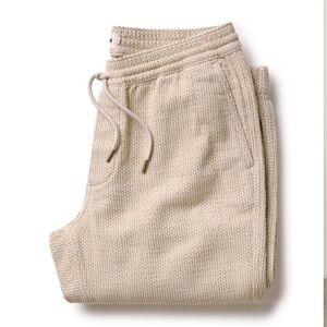 Taylor Stitch Organic Cotton - The Apres Pant - Color: Natural Sashiko NWT